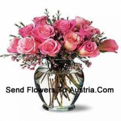 Alluring 11 Pink Roses